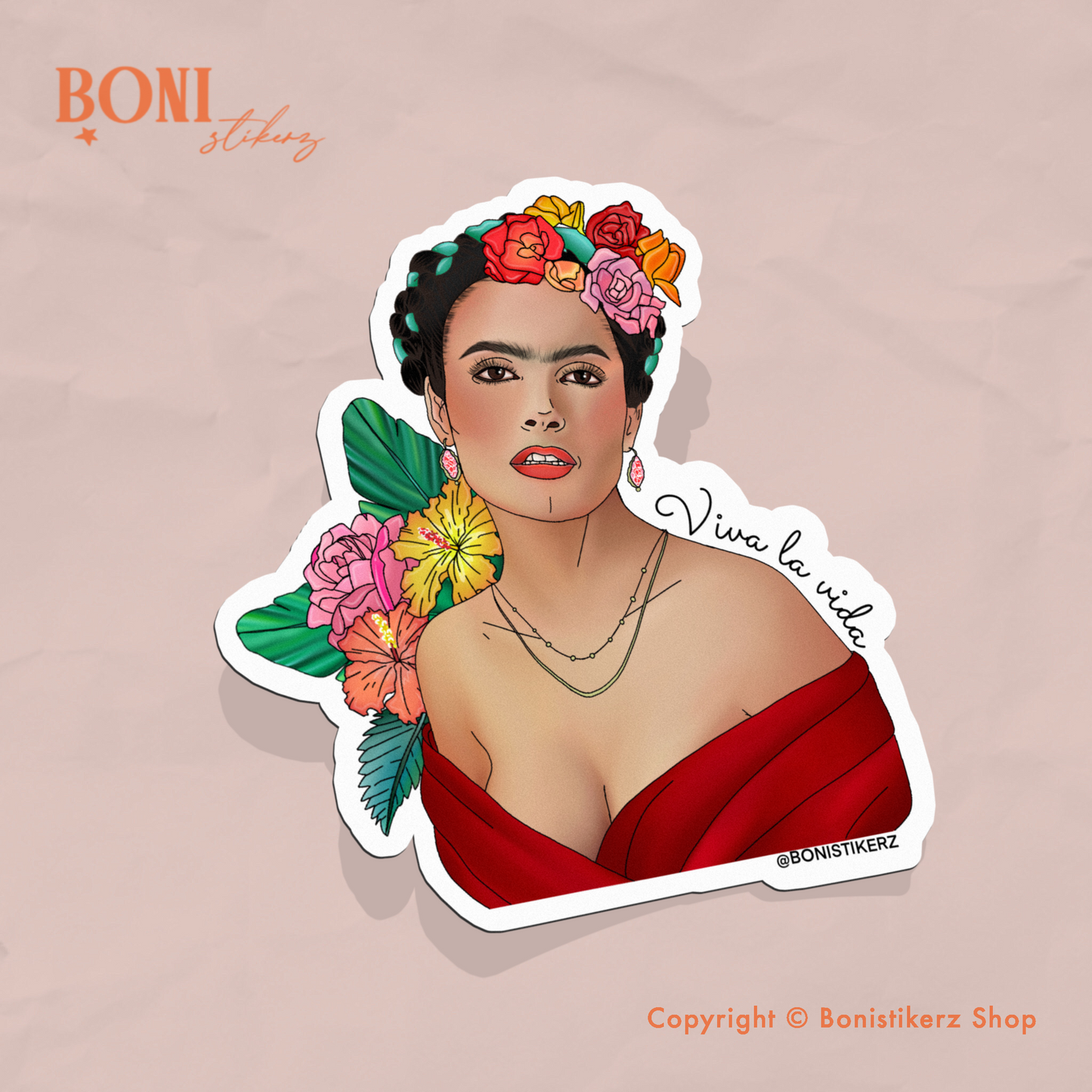 Viva la vida - Frida Kahlo sticker