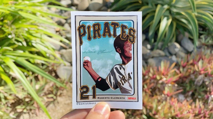 Roberto Clemente Stickers for Sale